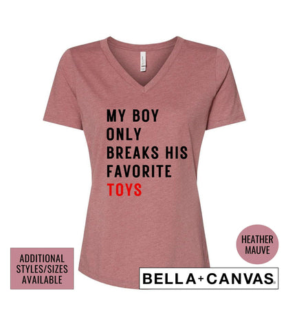 My Boy Only Breaks His Favorite Toys TTPD Women's Graphic T-Shirt