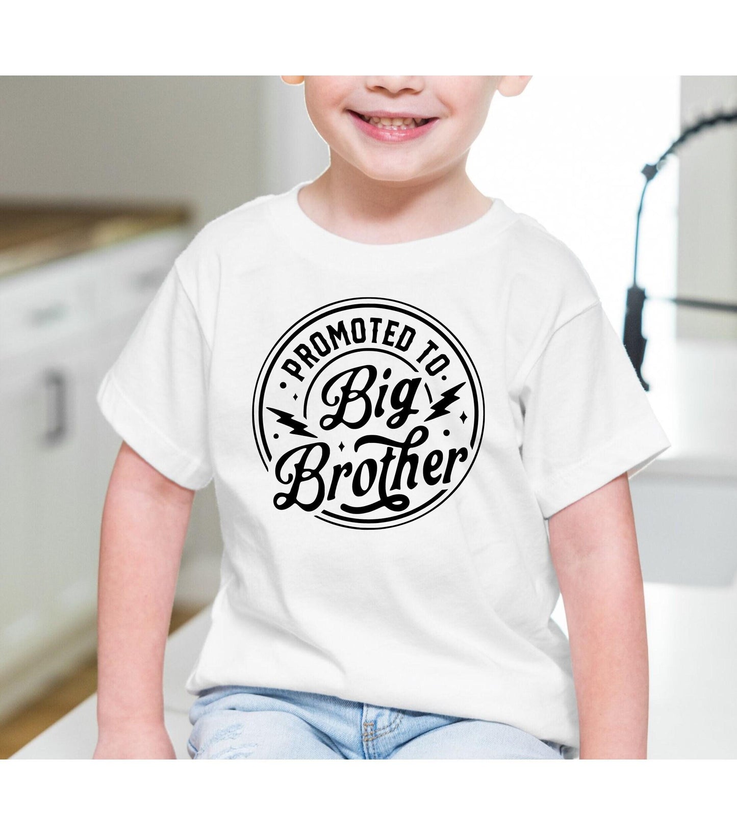 Promoted To Big Brother Toddler Boy's Graphic T-Shirt
