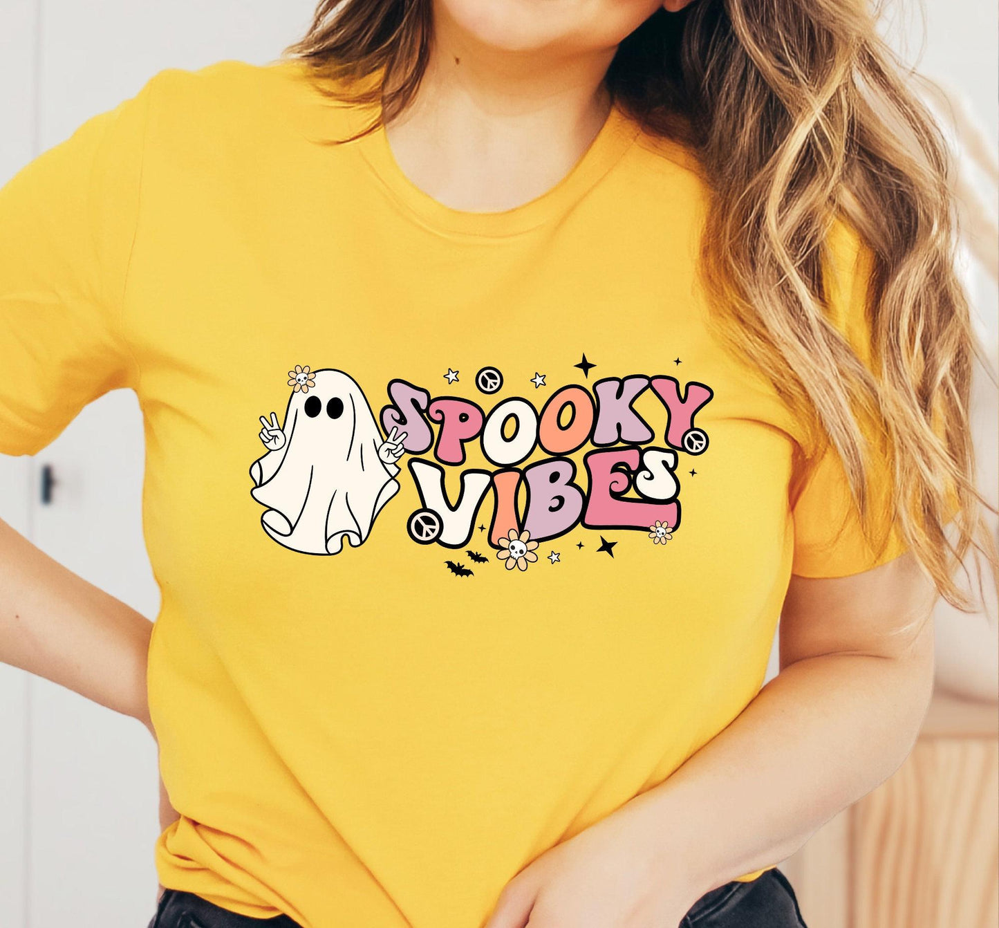 Spooky Vibes Graphic T-Shirt