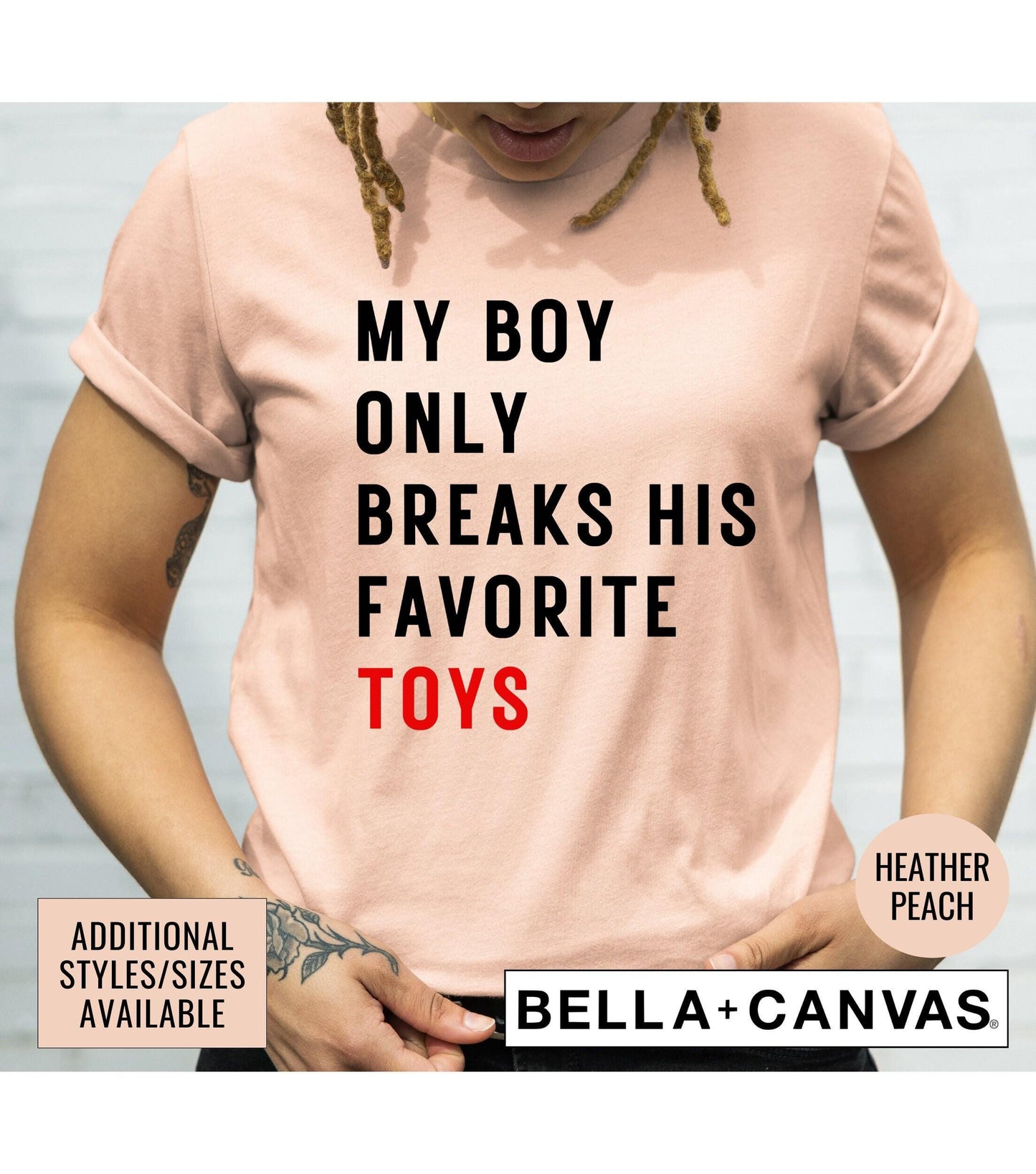 My Boy Only Breaks His Favorite Toys TTPD Women's Graphic T-Shirt