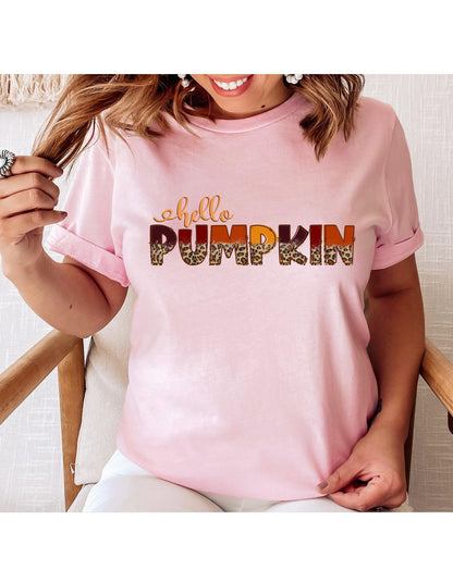 Hello Pumpkin Graphic T-Shirt