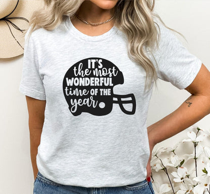 It's The Most Wonderful Time Of The Year Football Season Women's Graphic T-Shirt