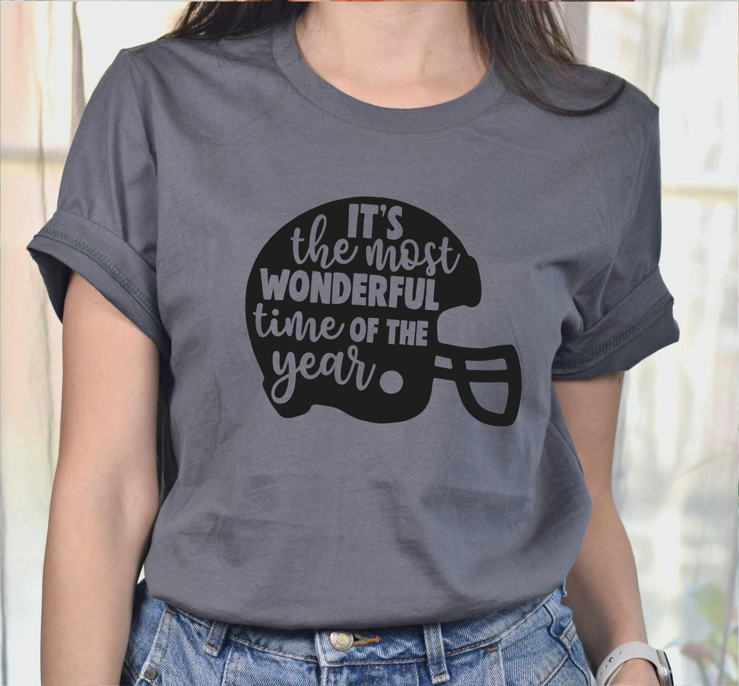 It's The Most Wonderful Time Of The Year Football Season Women's Graphic T-Shirt