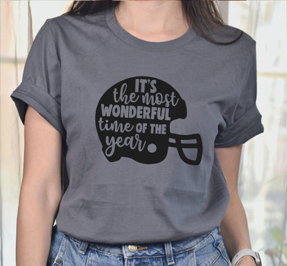 It's The Most Wonderful Time Of The Year Football Season Women's Graphic T-Shirt