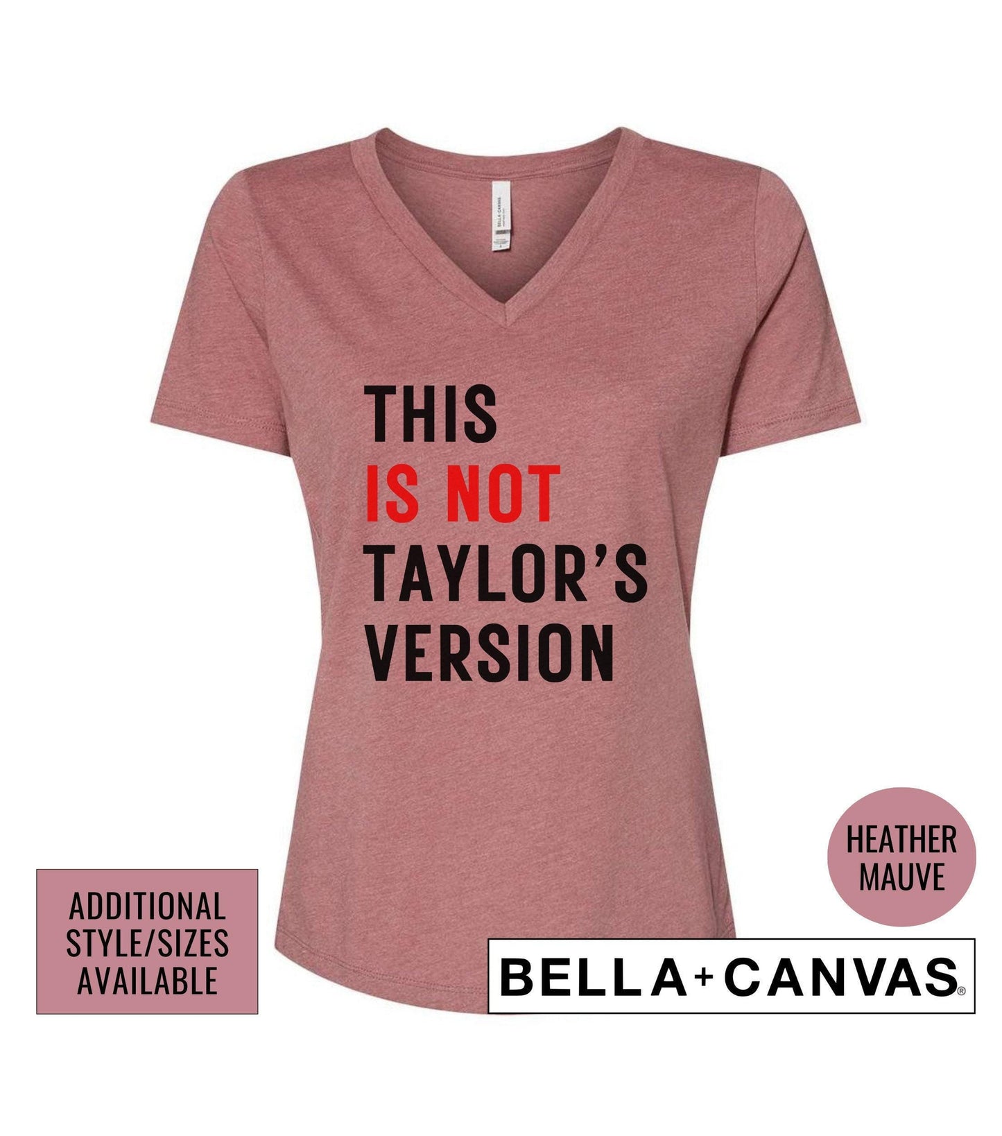 This Is Not Taylor's Version Graphic T-Shirt