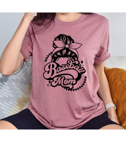 Baseball Mom Women's Graphic T-Shirt