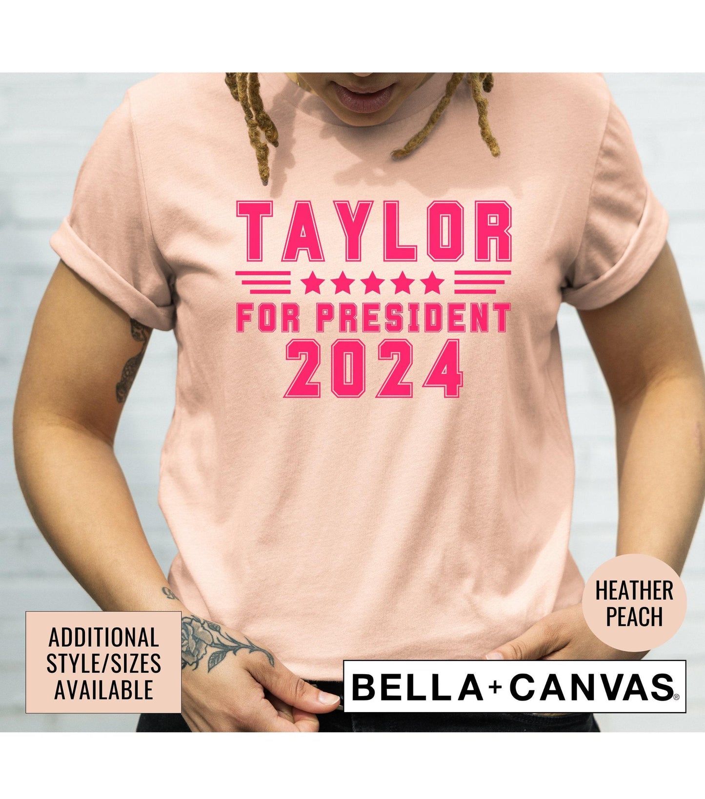 Taylor Swift For President 2024 TTPD Graphic T-Shirt