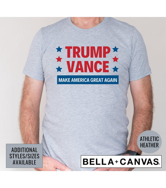 Trump Vance 2024 President Graphic T-Shirt