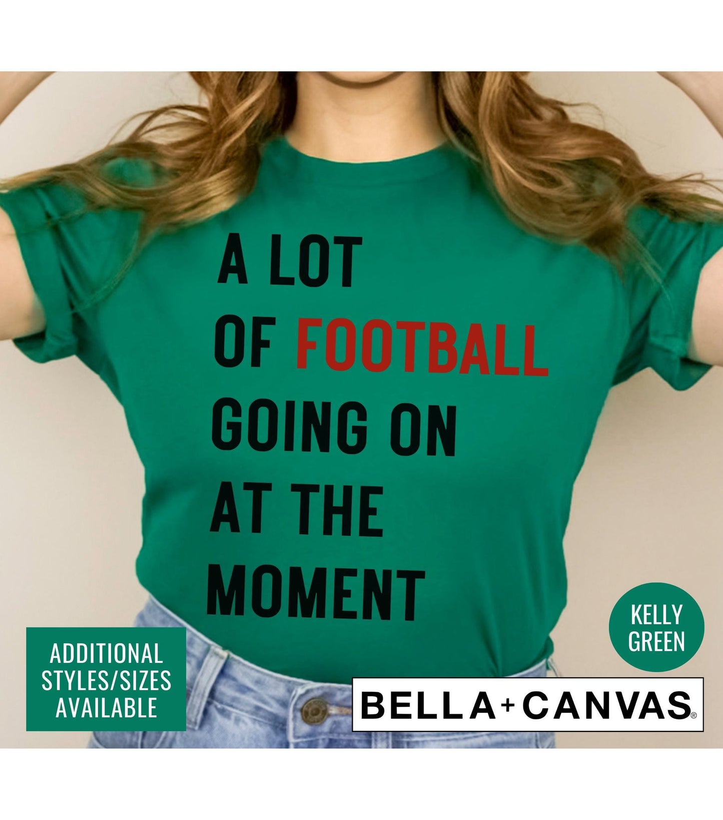 A Lot Of Football Going On At The Moment Women's Graphic T-Shirt