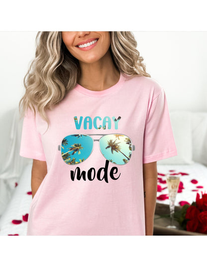 Vacay Mode Sunglasses Graphic T-Shirt