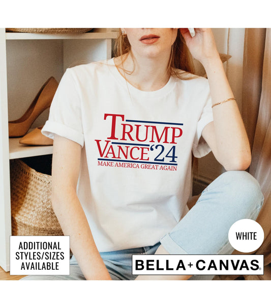 MAGA Make America Great Again Trump Vance 2024 President Graphic T-Shirt