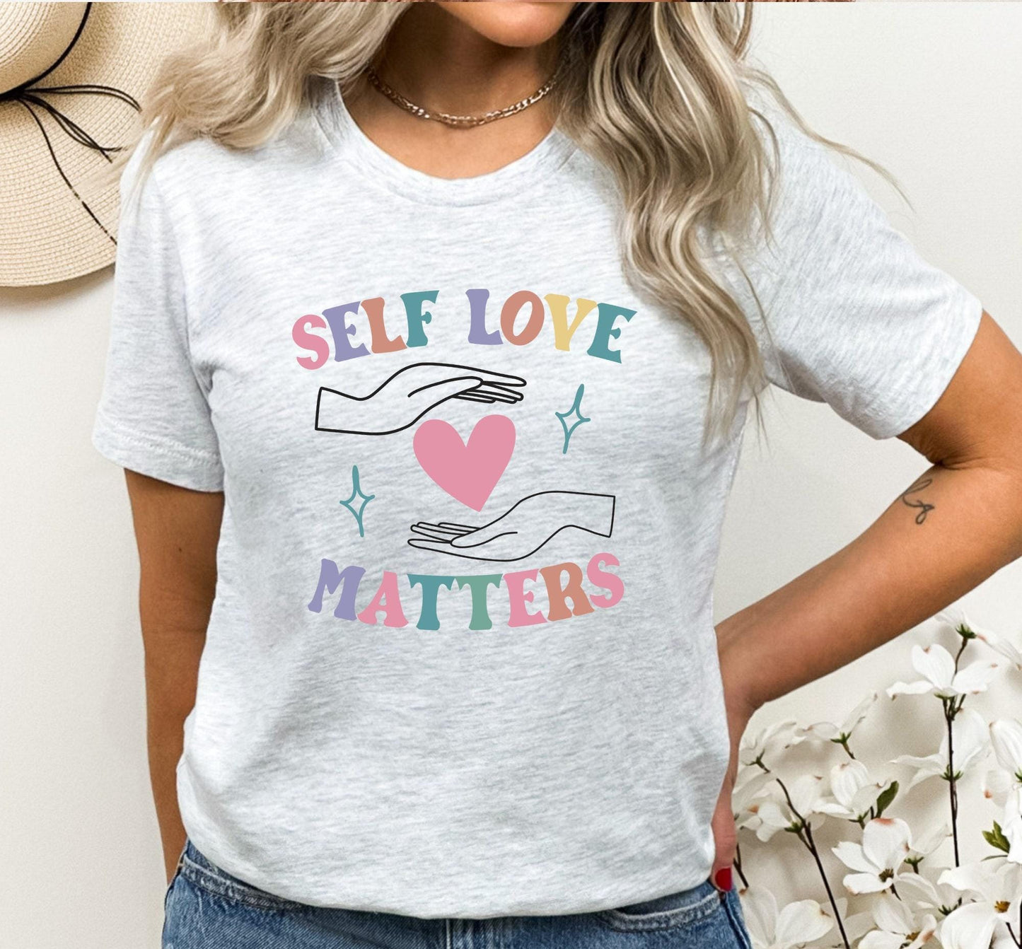 Self Love Matters Womens Graphic T-Shirt