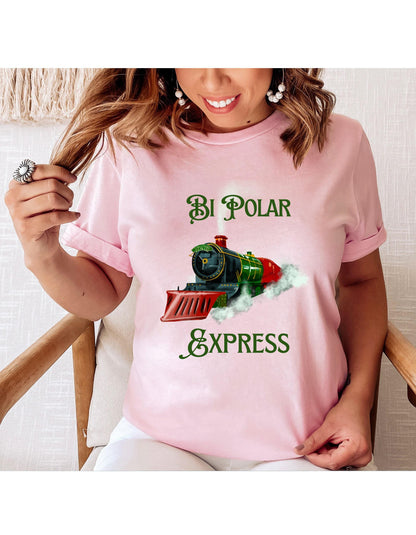 Bi Polar Express Graphic T-Shirt