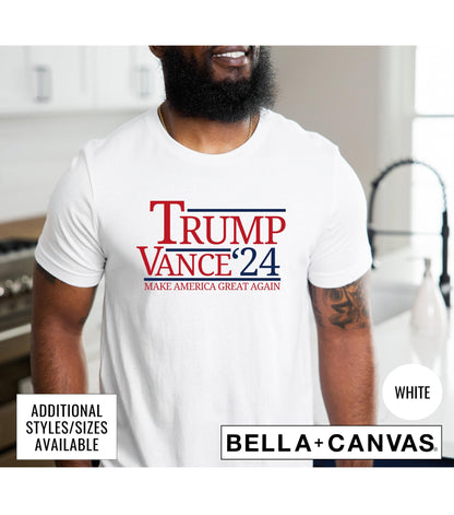 MAGA Make America Great Again Trump Vance 2024 President Graphic T-Shirt