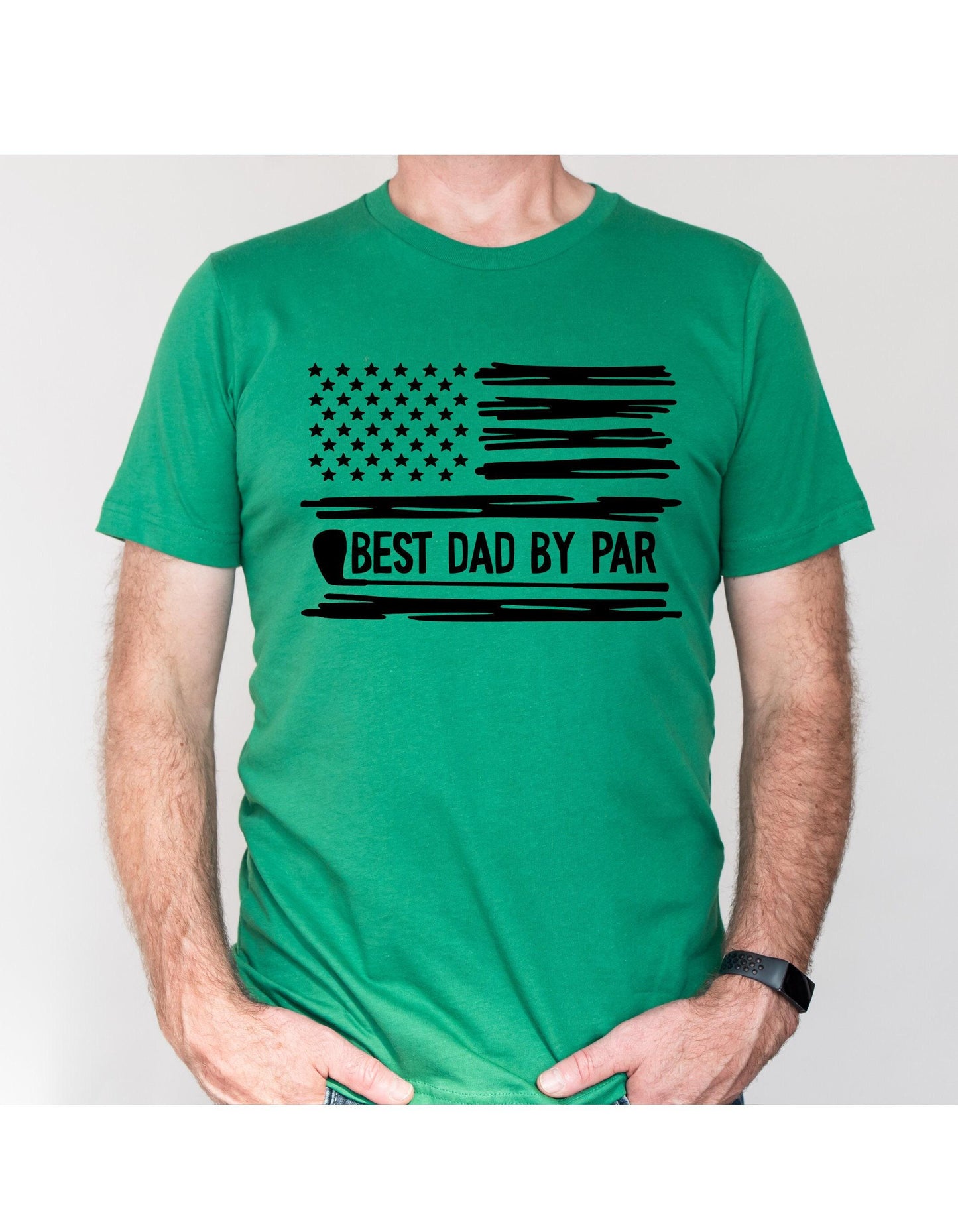 Best Dad By Par Men's Graphic T-Shirt