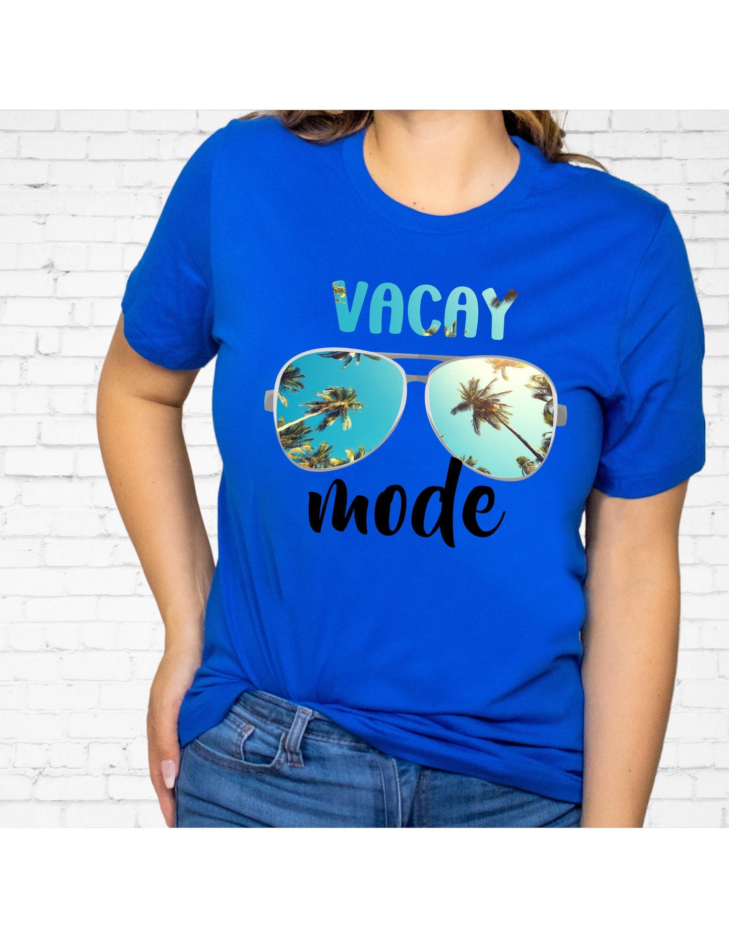 Vacay Mode Sunglasses Graphic T-Shirt