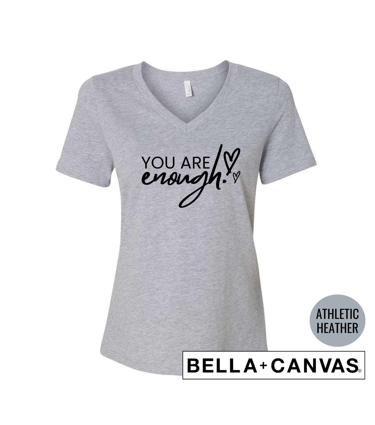 You Are Enough Heart Graphic T-Shirt