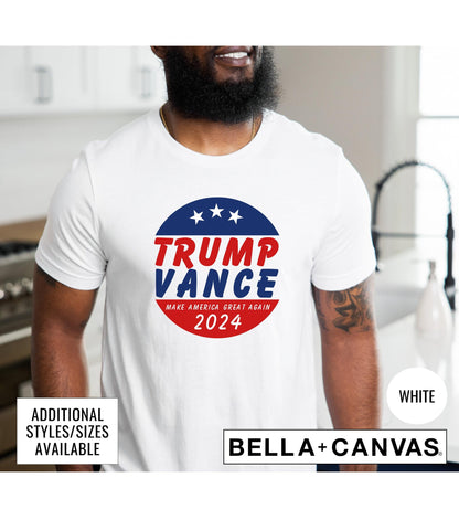 Trump Vance 2024 President Graphic T-Shirt