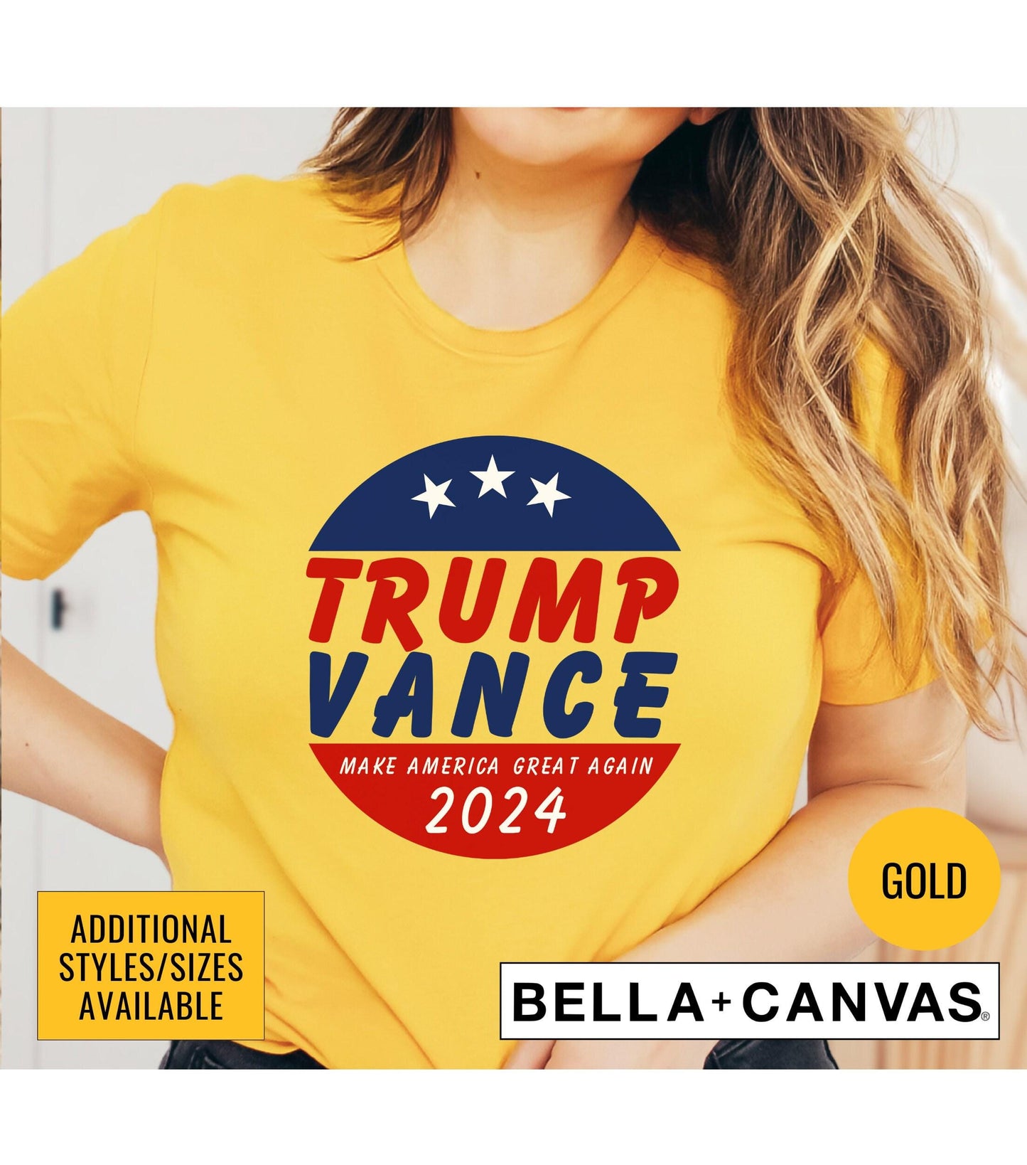 Trump Vance 2024 President Graphic T-Shirt