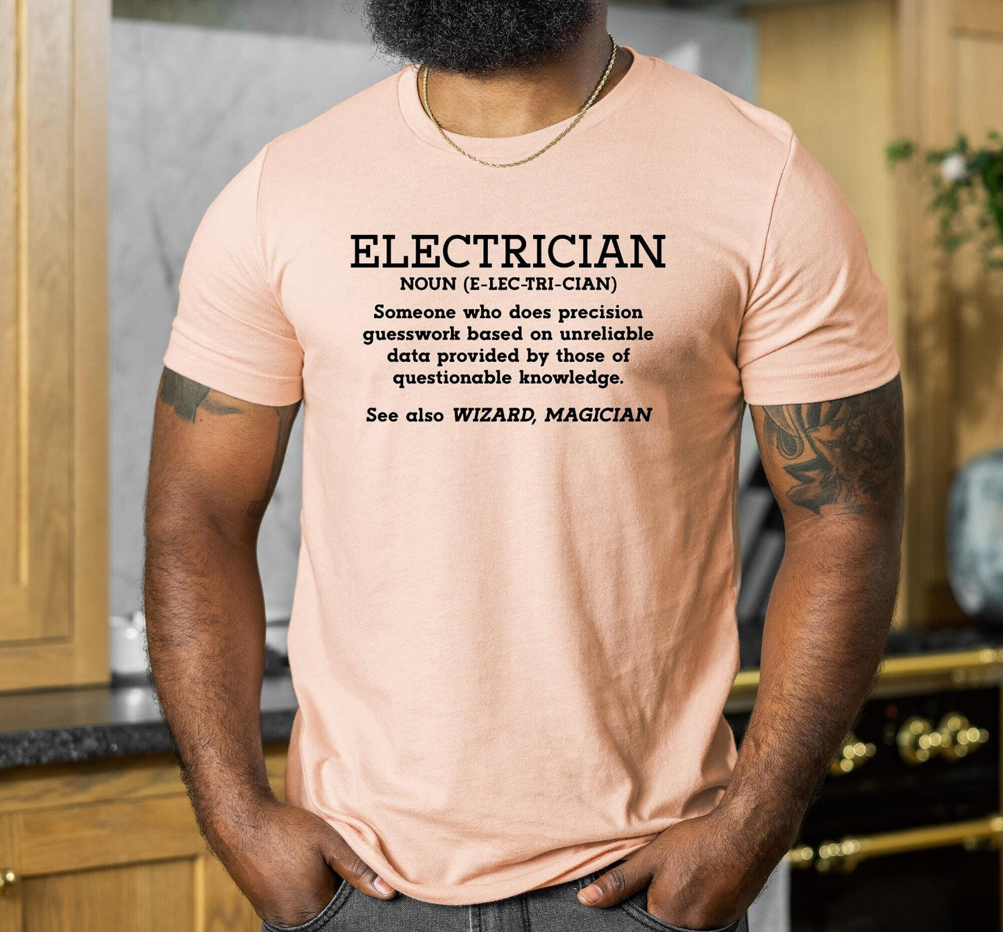 Electrician Men's Graphic T-Shirt