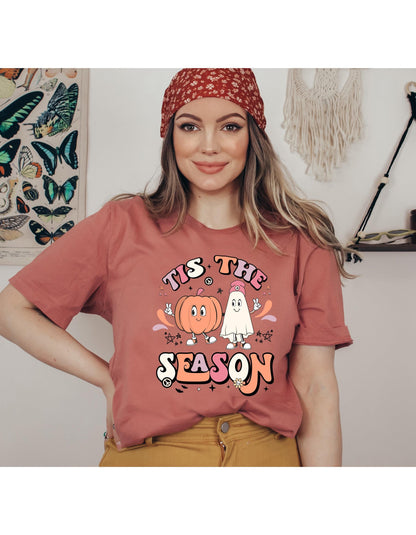 Tis The Season Halloween Graphic T-Shirt