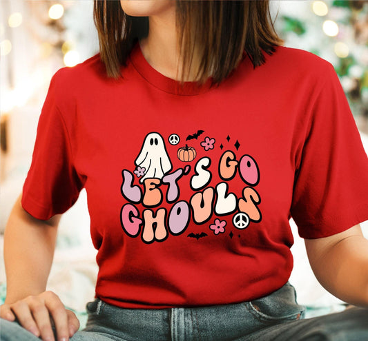 Let's Go Ghouls Women's Graphic T-Shirt