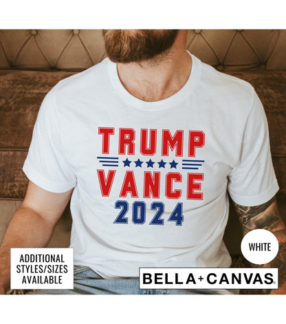 Trump Vance 2024 President Graphic T-Shirt