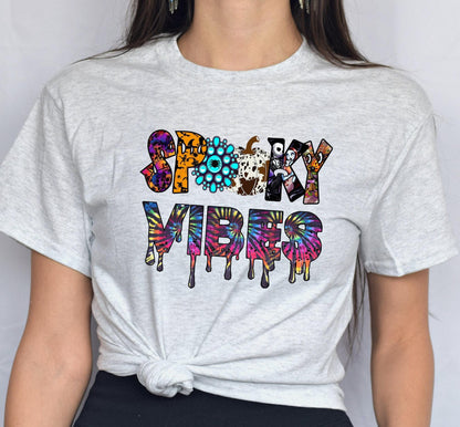 Spooky Vibes Graphic T-Shirt