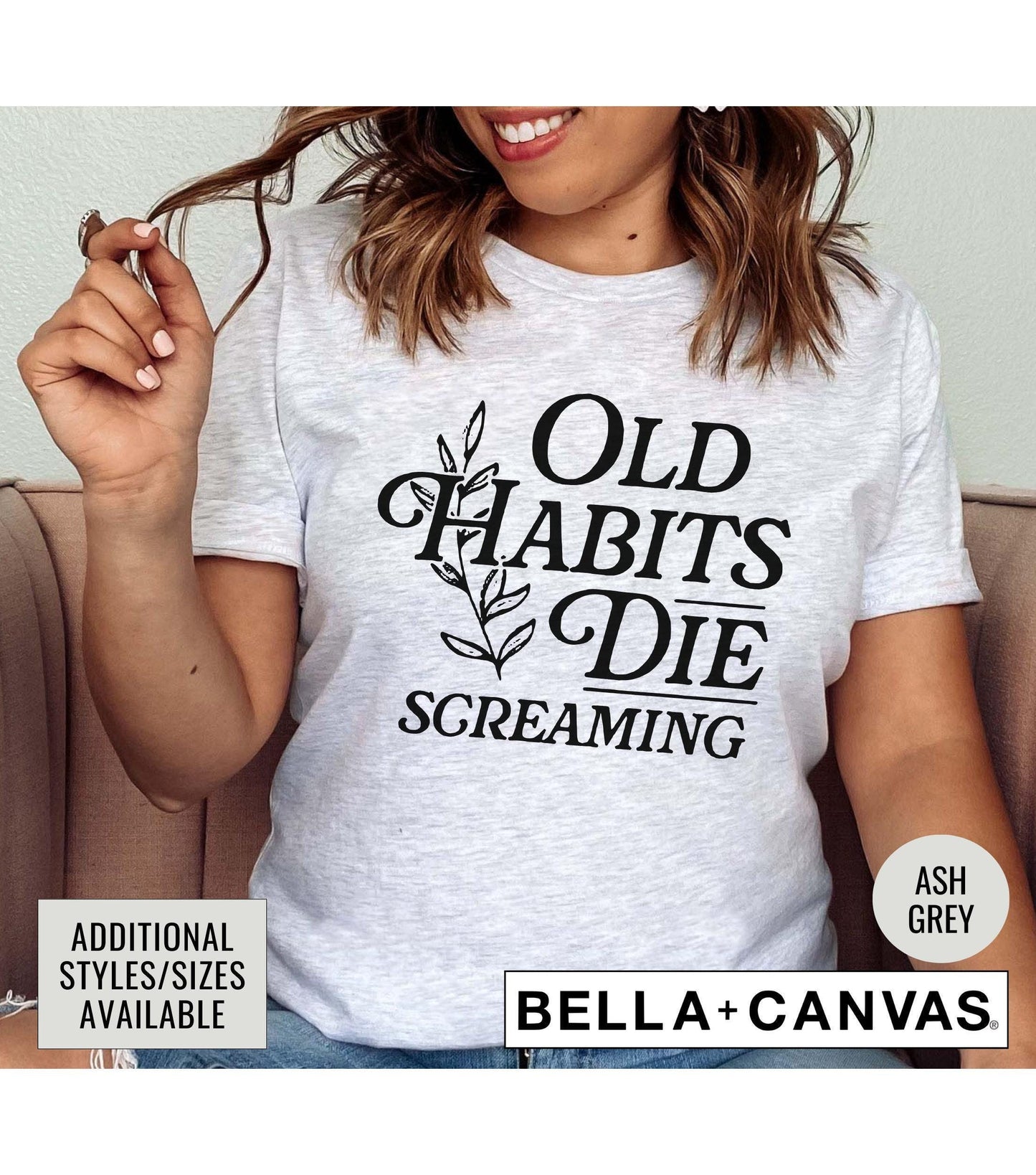 Old Habits Die Screaming TTPD Graphic T-Shirt