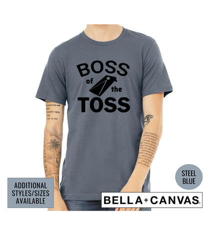 Boss Of The Toss Cornhole Graphic T-Shirt