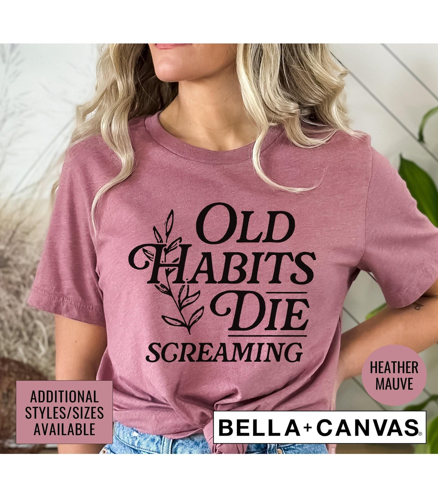 Old Habits Die Screaming TTPD Graphic T-Shirt