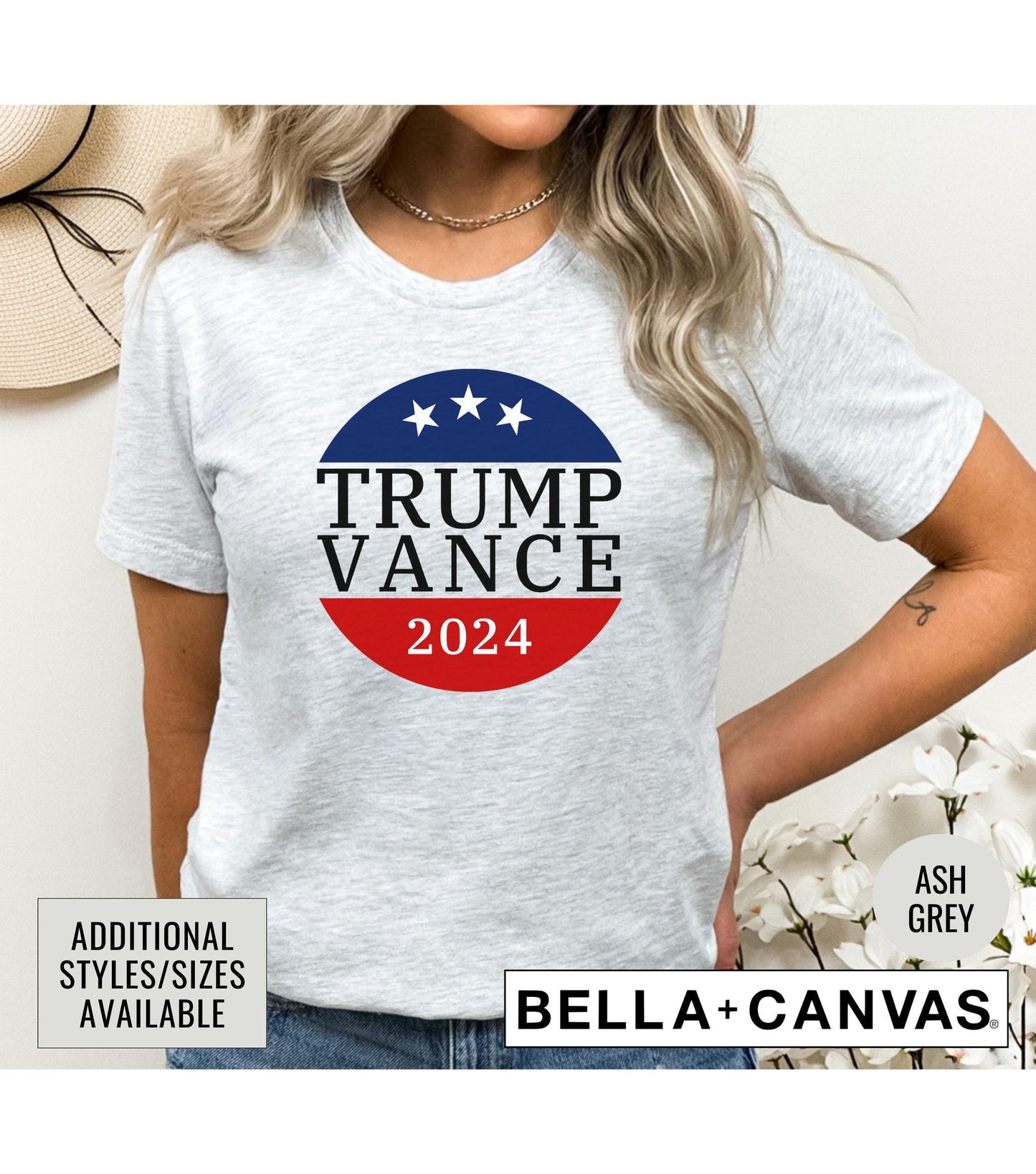 Trump Vance 2024 President Graphic T-Shirt